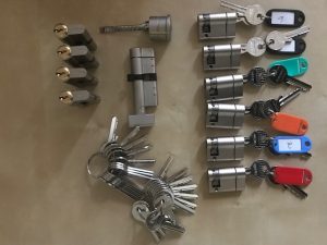 locksmith master key set